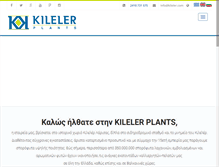 Tablet Screenshot of kileler.com